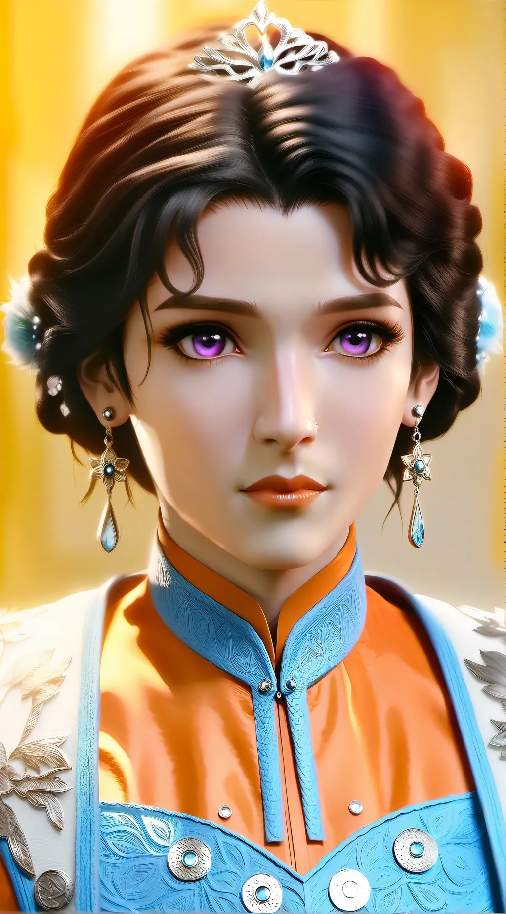ai character: Princesa Hiromi  background