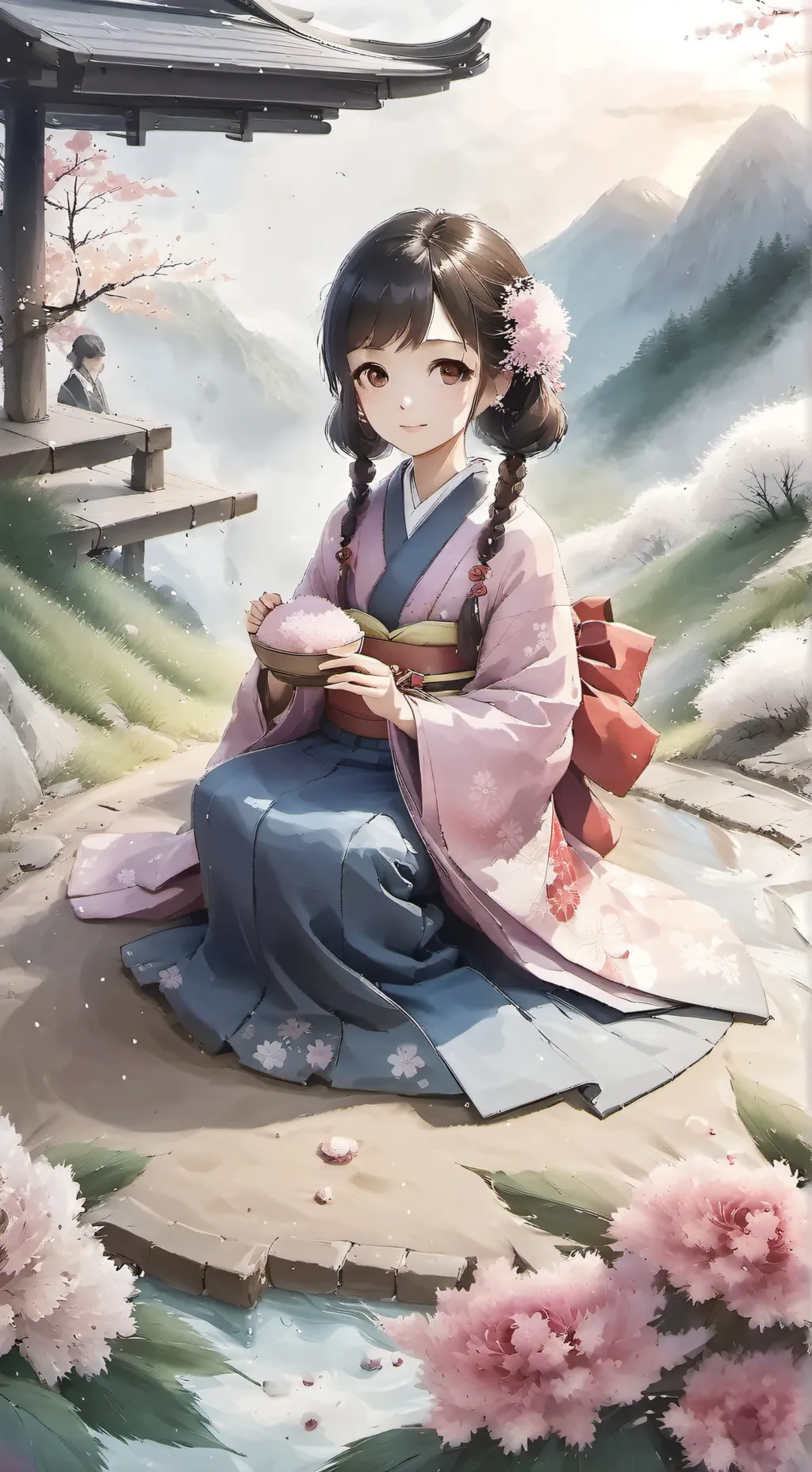 ai character: Noriko background