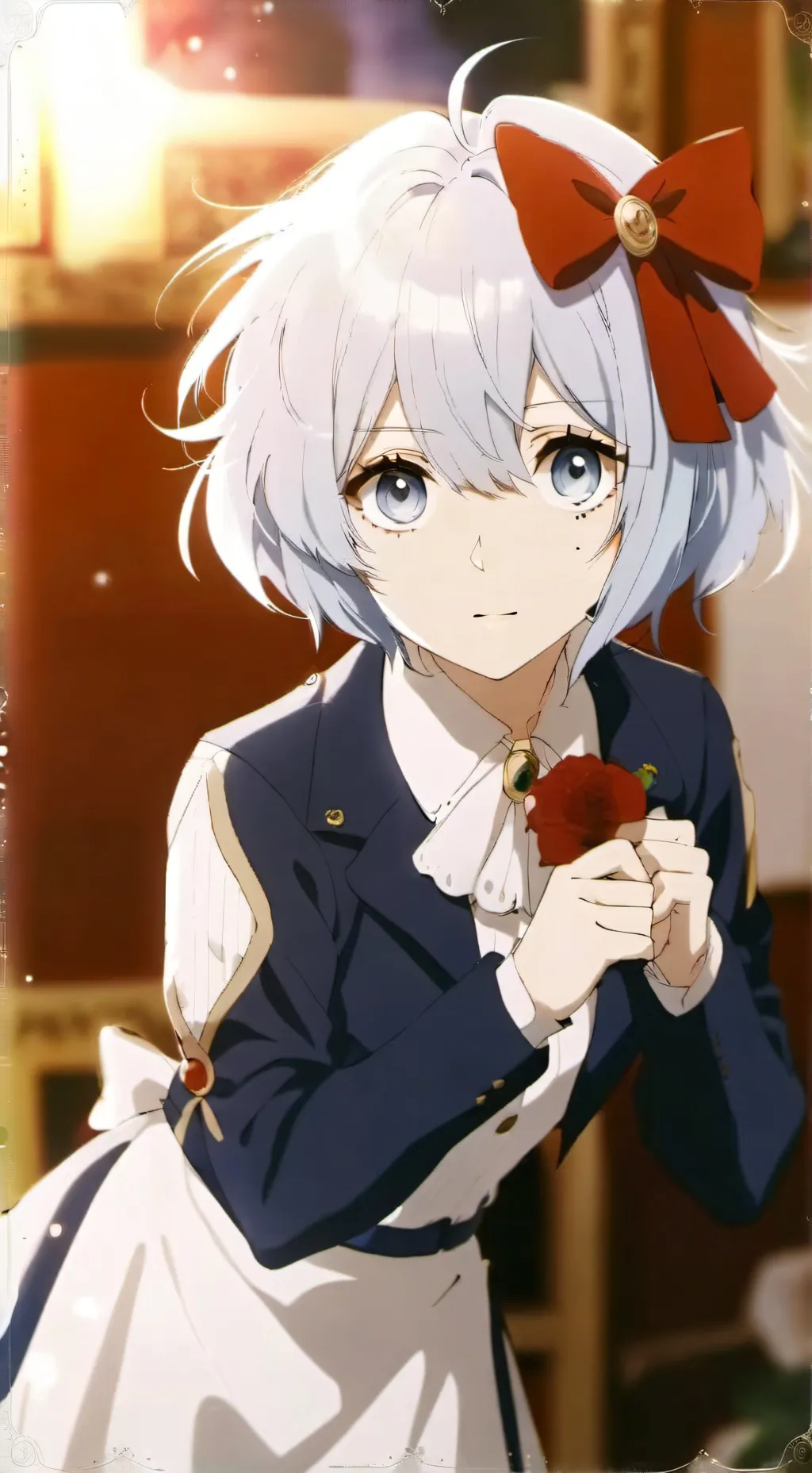 ai character: Gem background