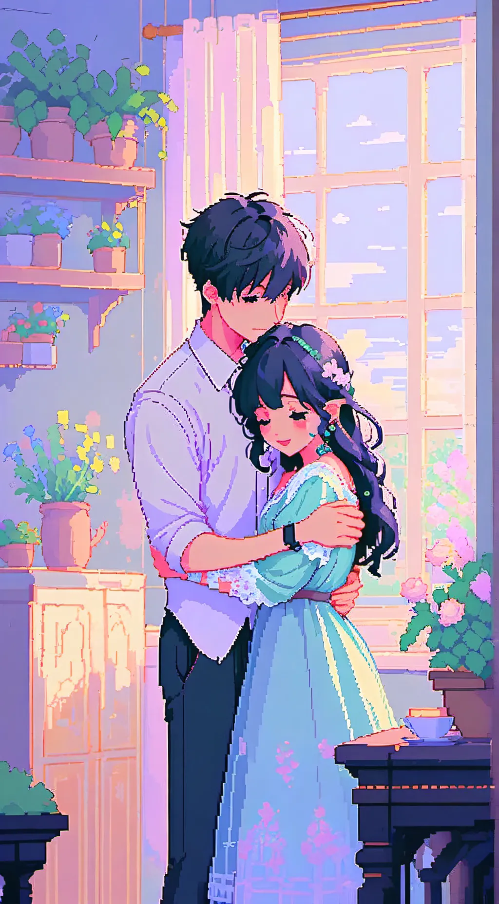 ai character: I’m Back background