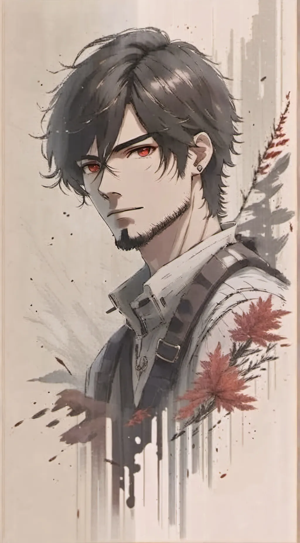 ai character: death before love background