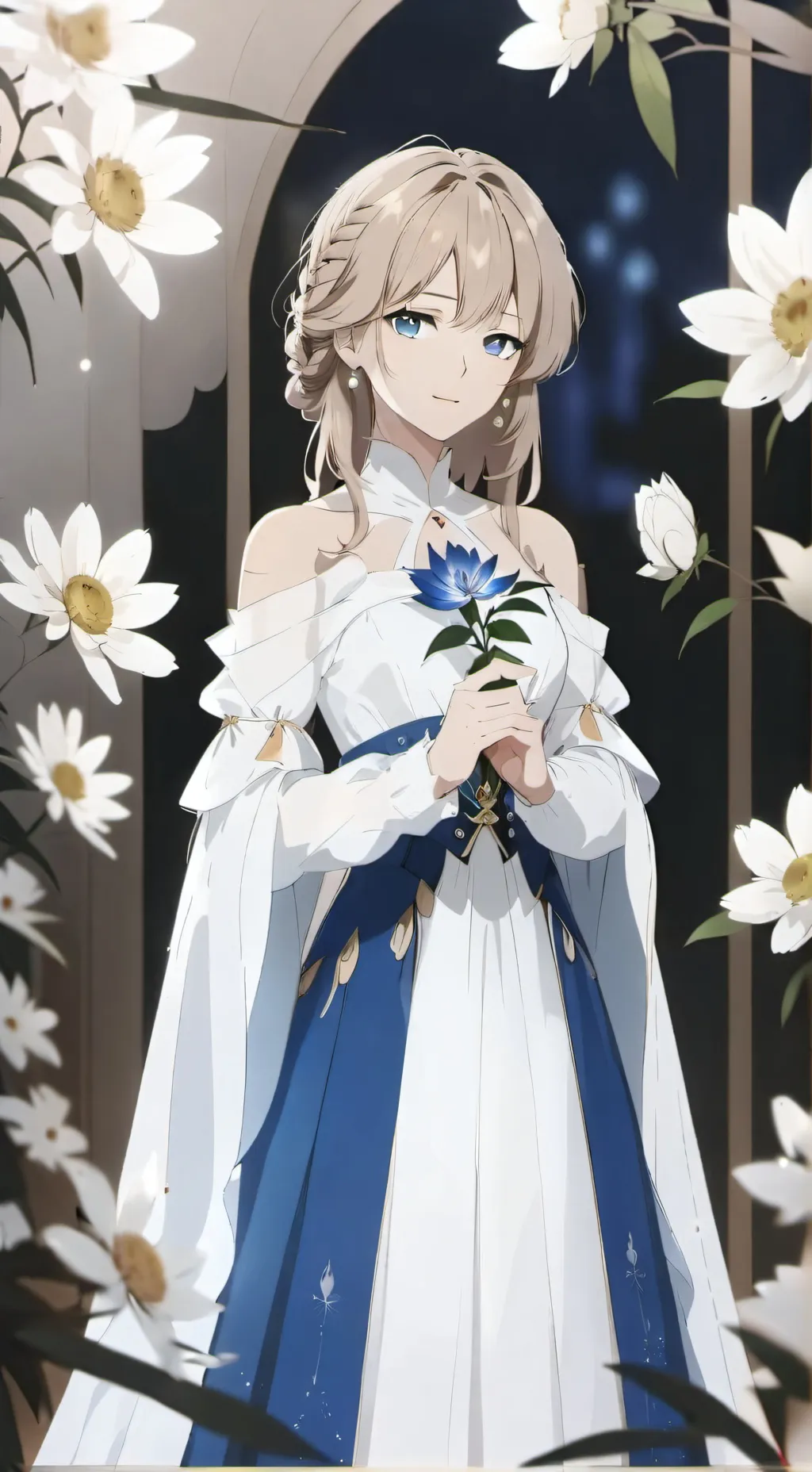 ai character: Princesse  background