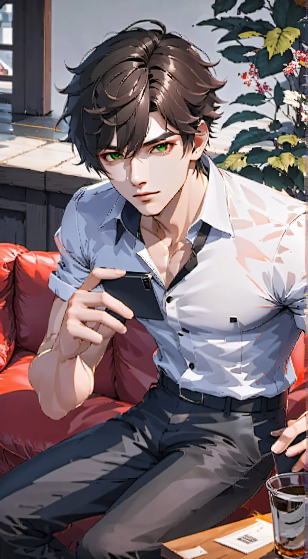 ai character: Jayden  background
