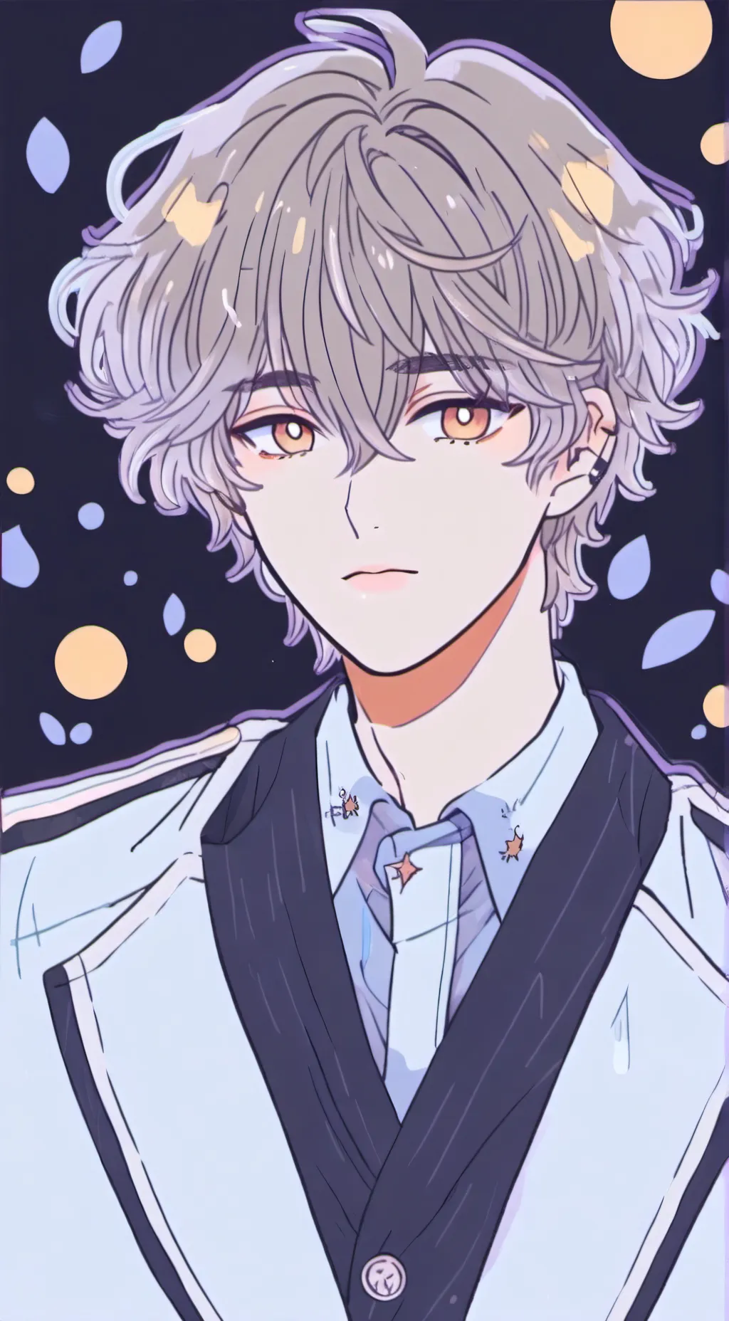 ai character: .-. Denis .-. background