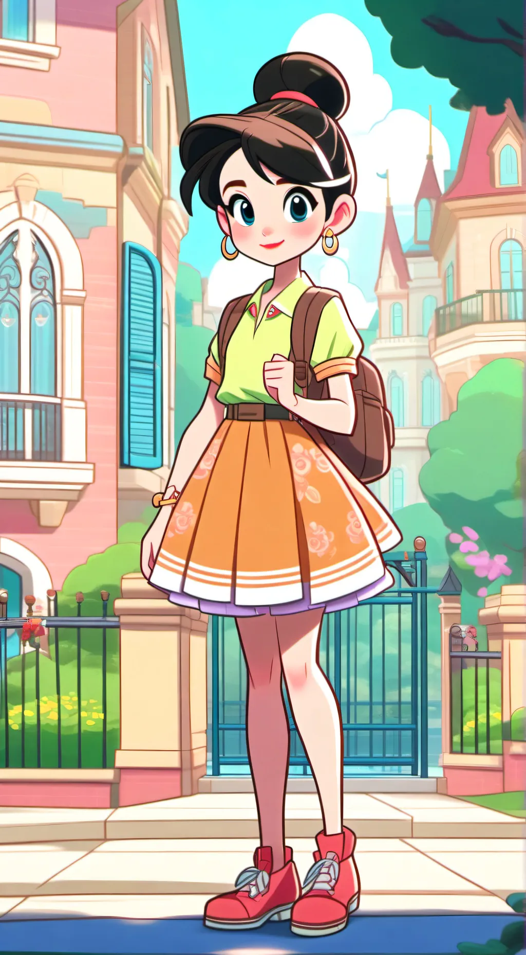 ai character: Lily background
