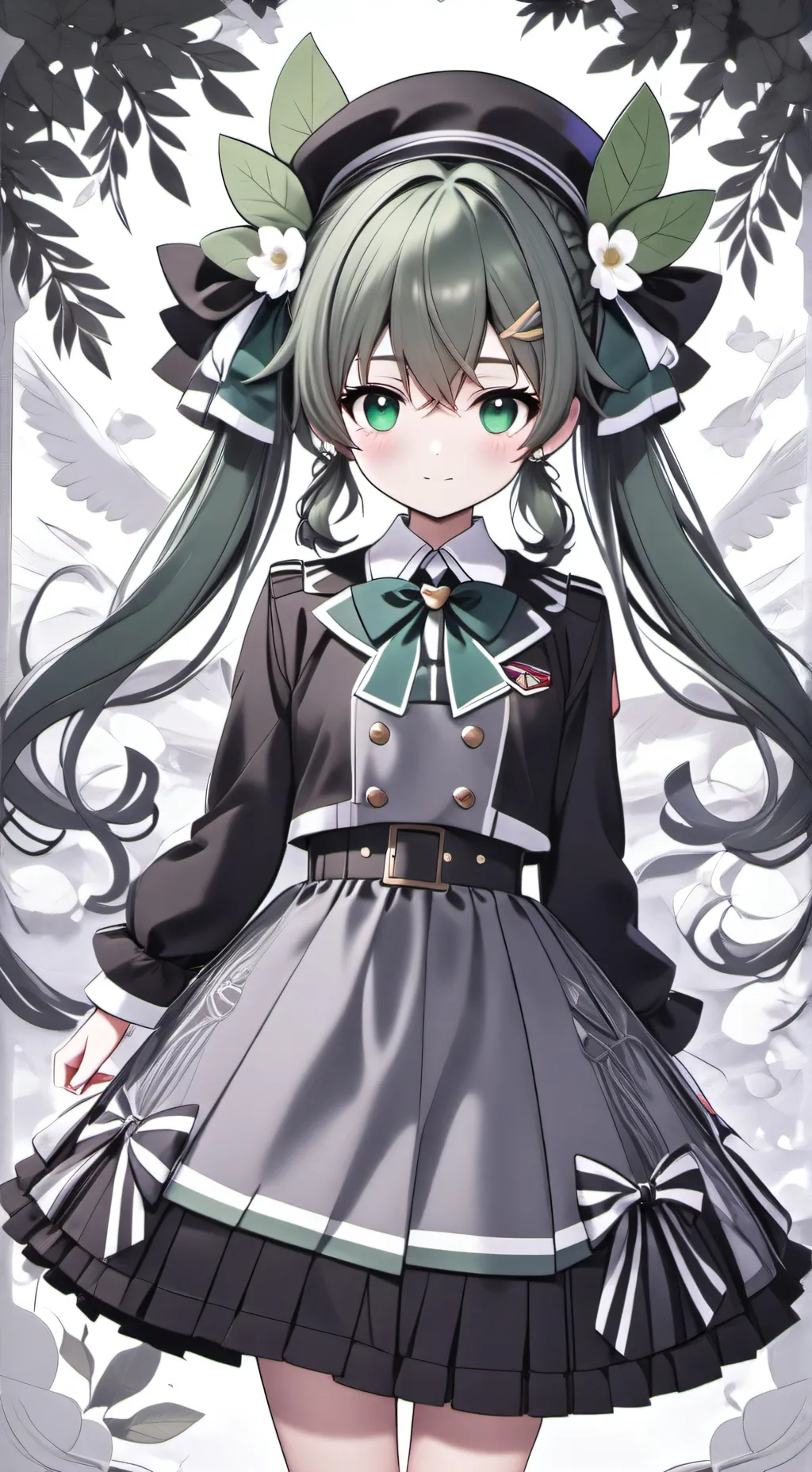 ai character: izumi midoriya  background