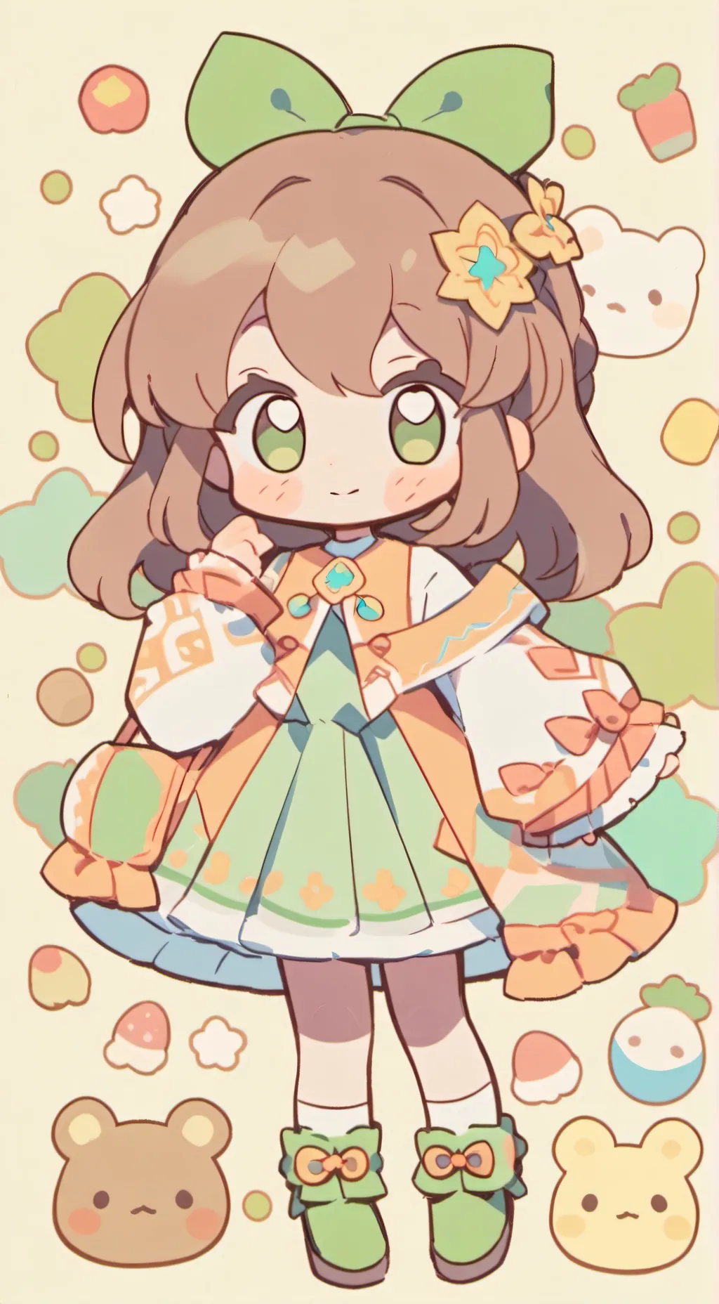 ai character: Aria background