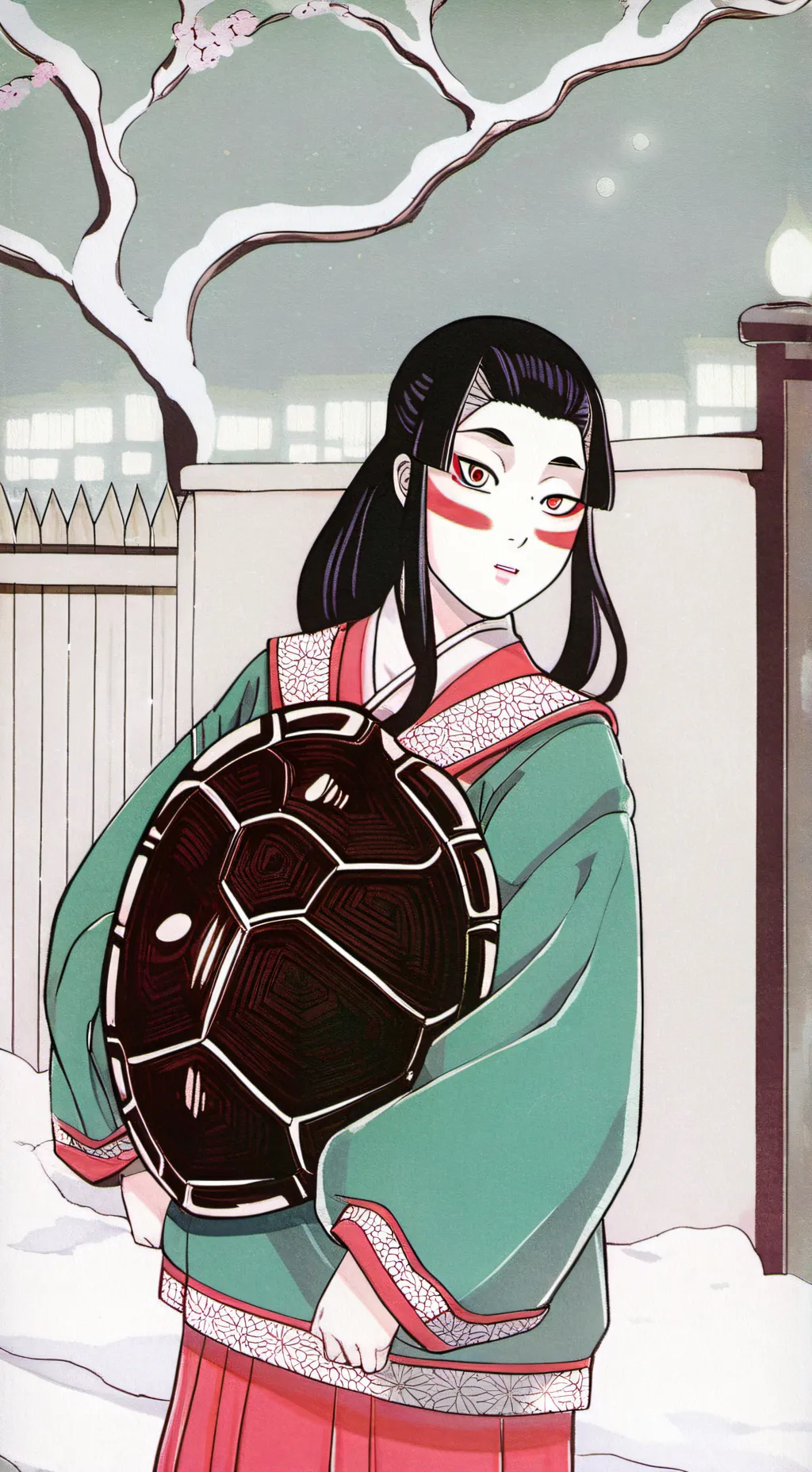 ai character: Turtle Spirit background