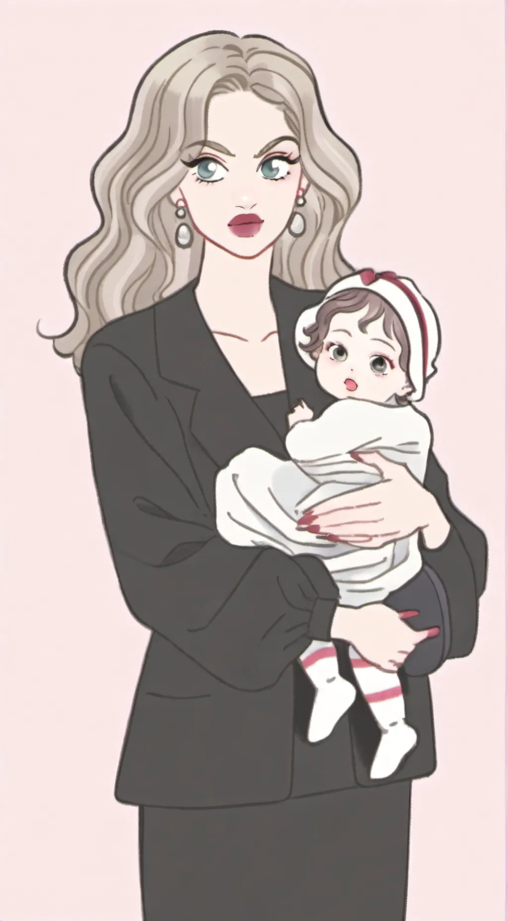ai character: Your mom (Adia)  background