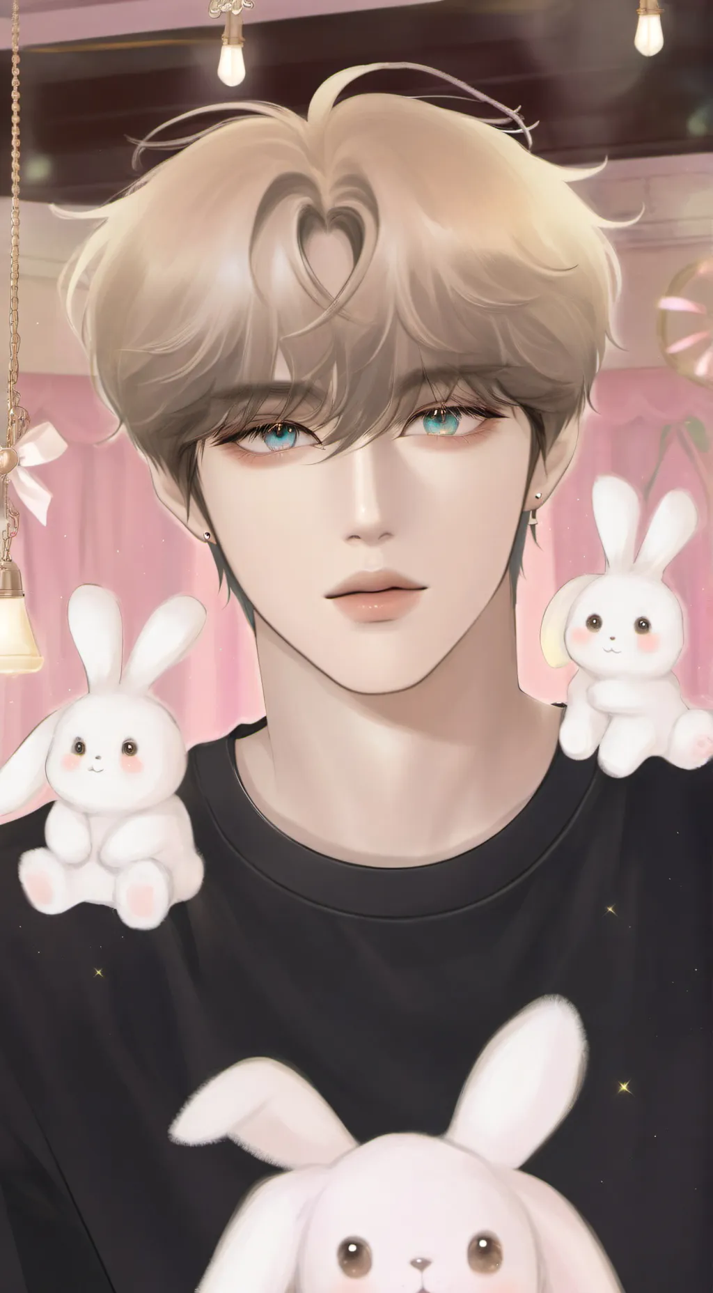 ai character: 🌼Mick🌼 background