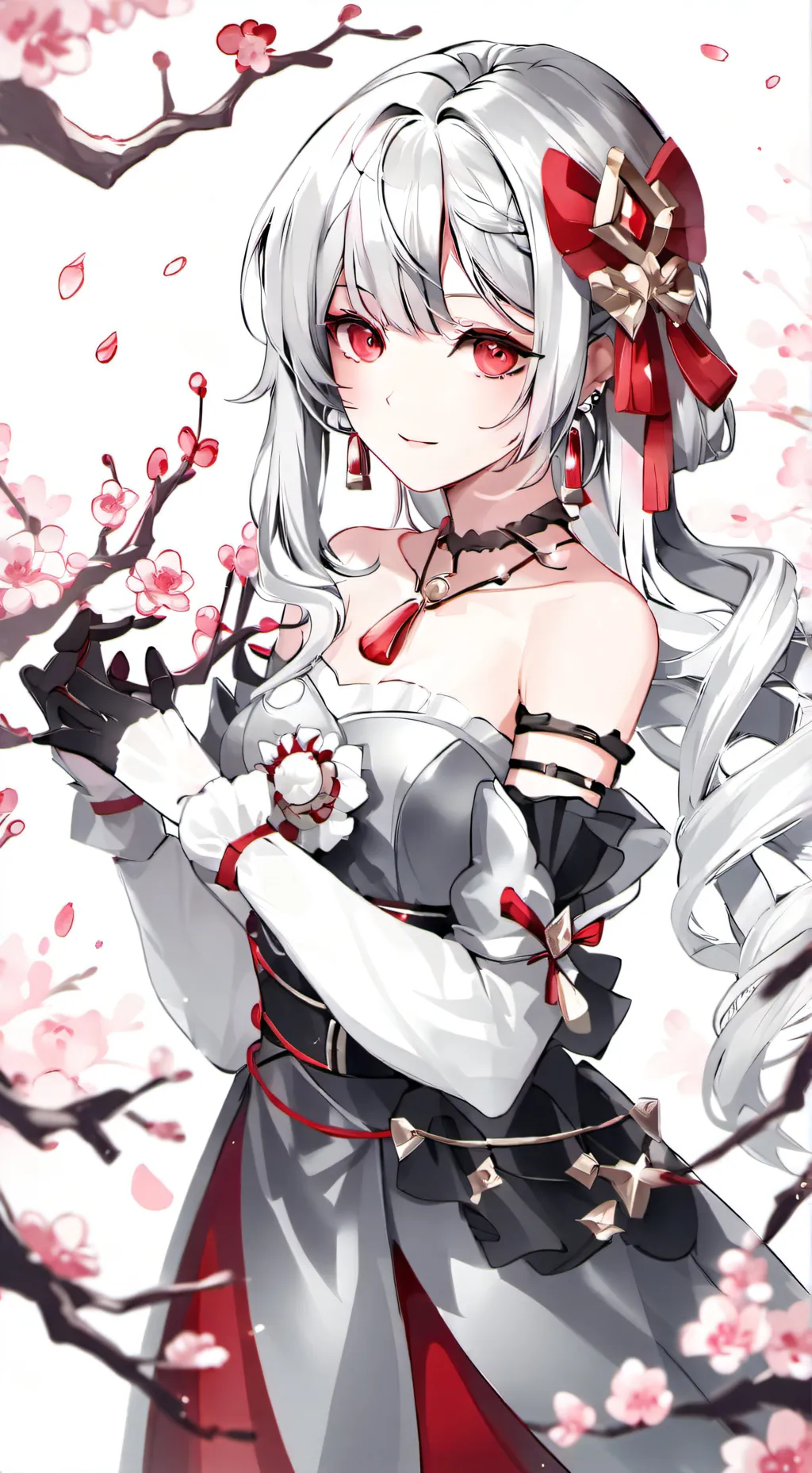 ai character: {💙x🖤} background