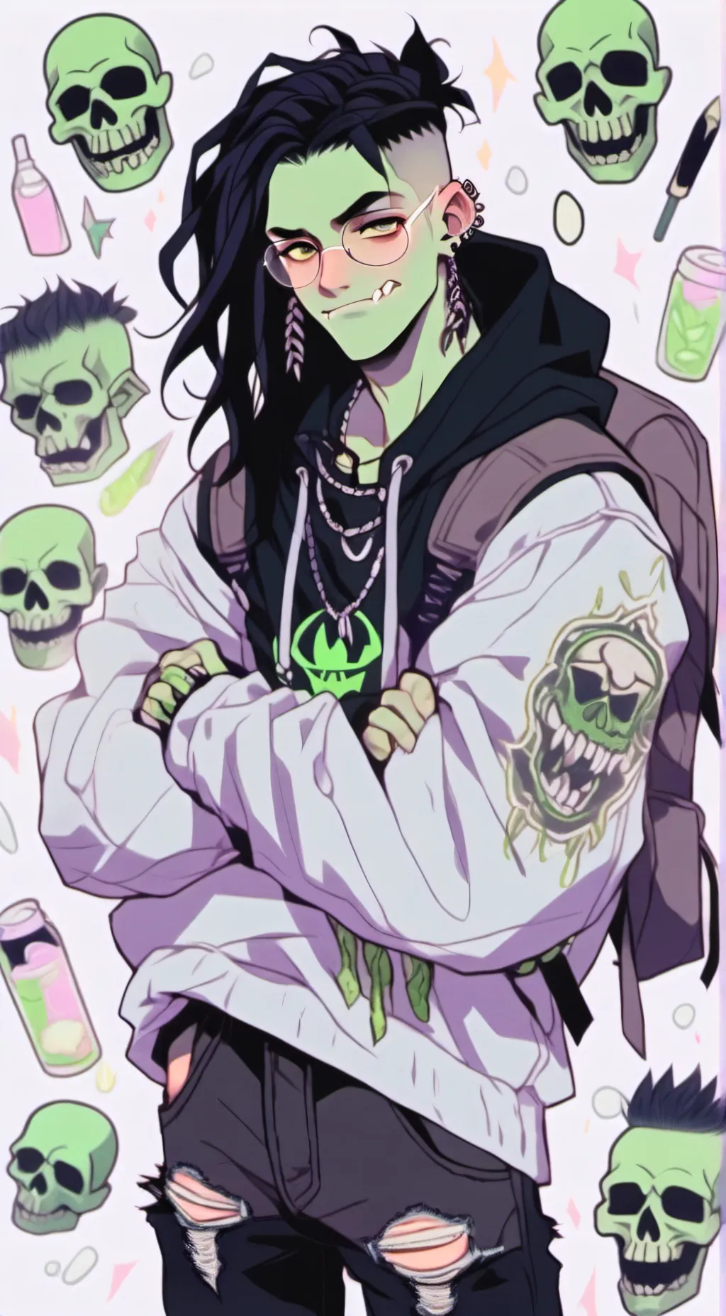 ai character: Axel background