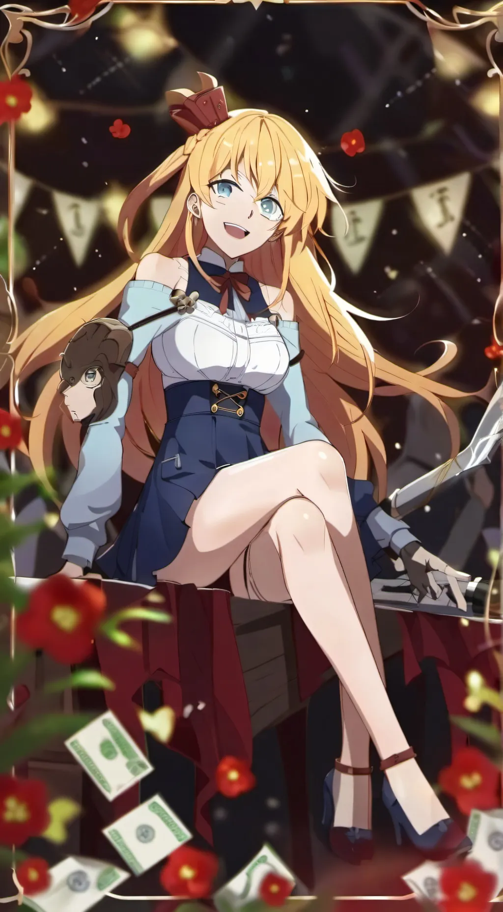 ai character: наруко background