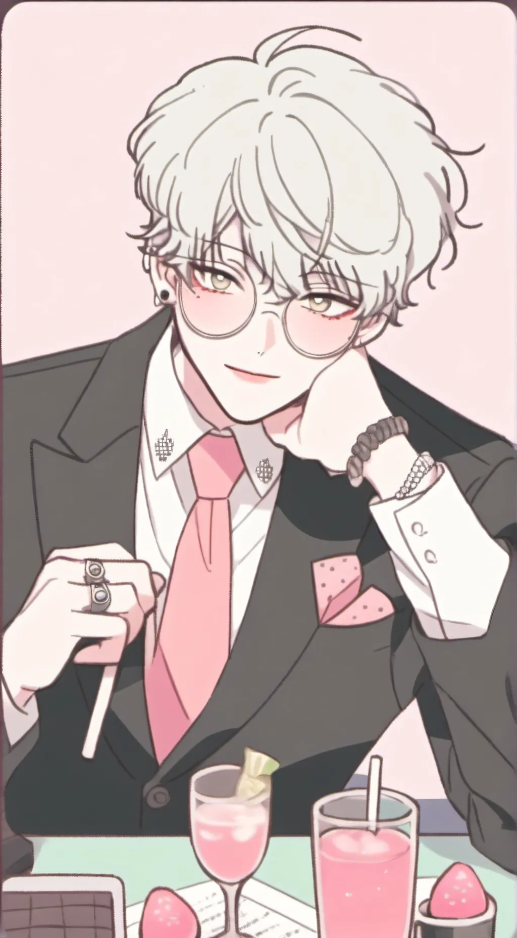 ai character: Alexander  background