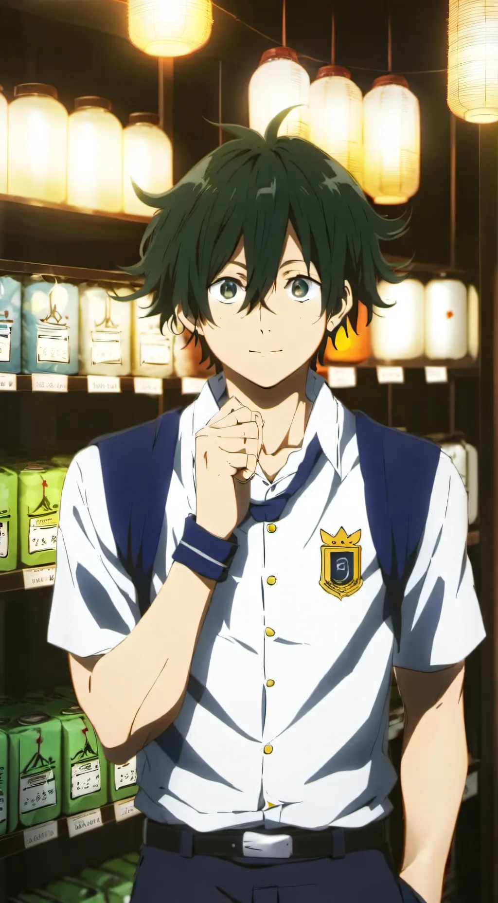 ai character: MHA THE VAPE background