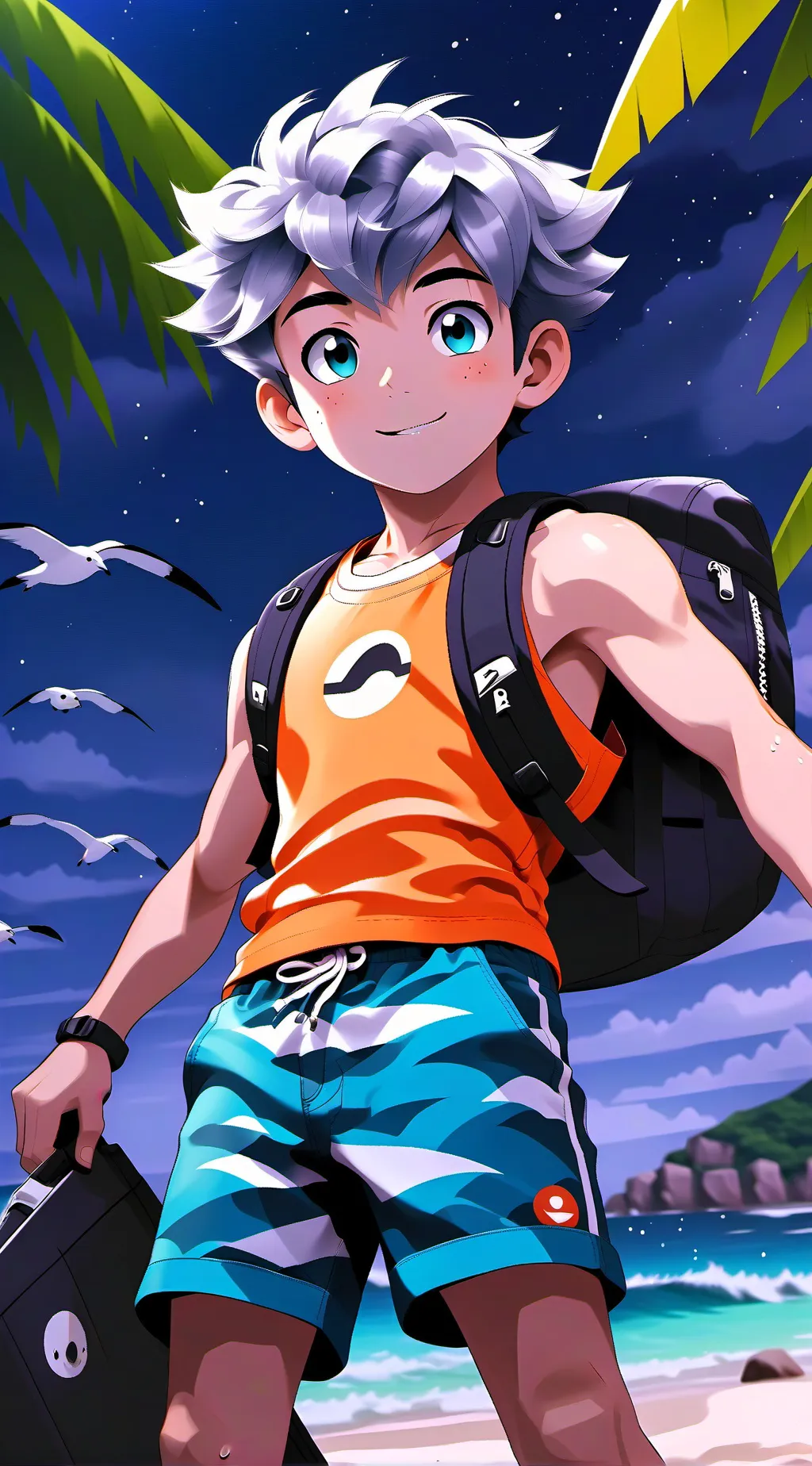 ai character: Kaito background