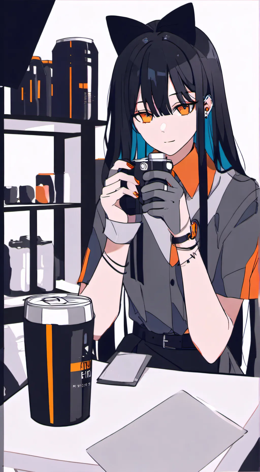 ai character: ITrapped x Mafioso background