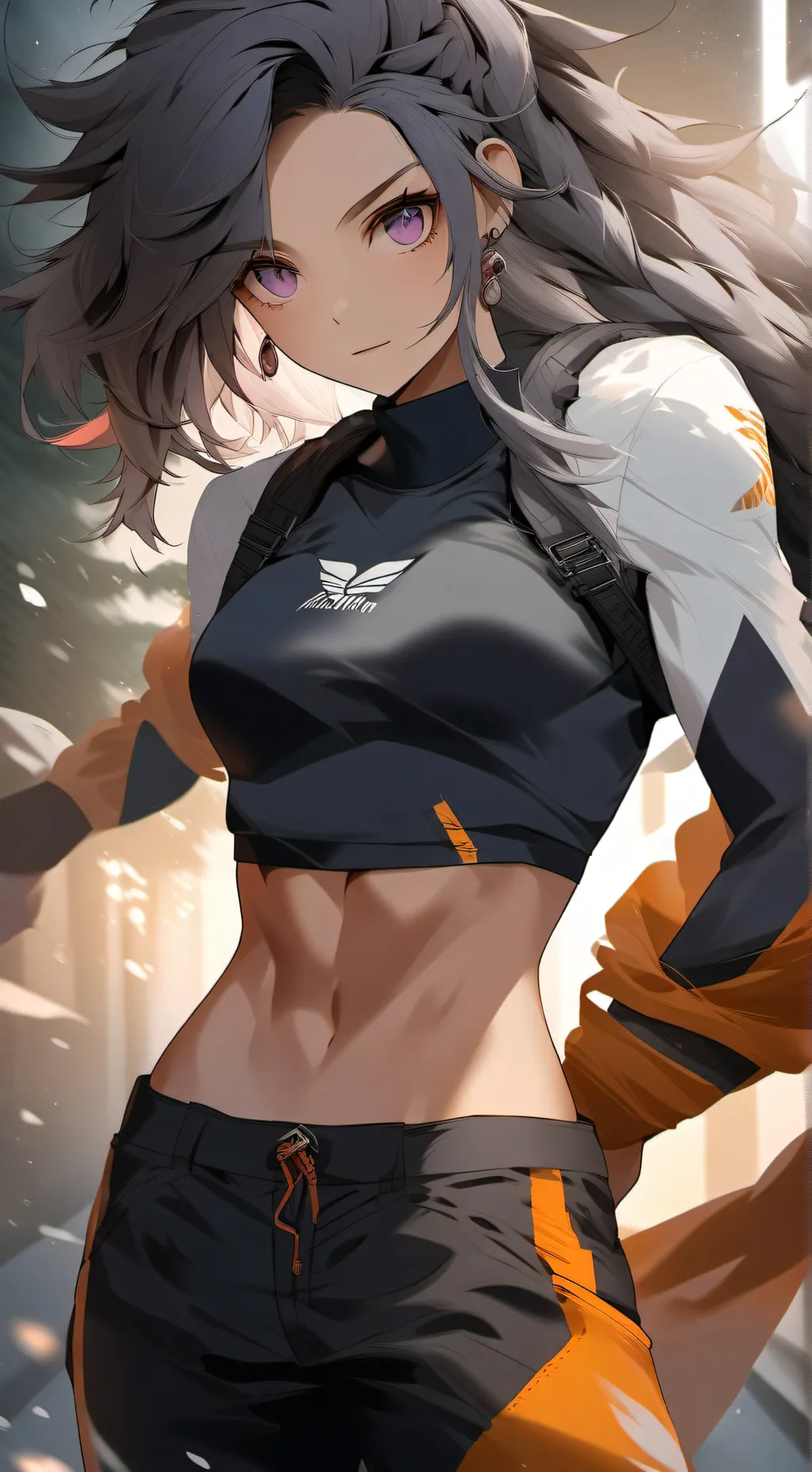 ai character: Aurora  background