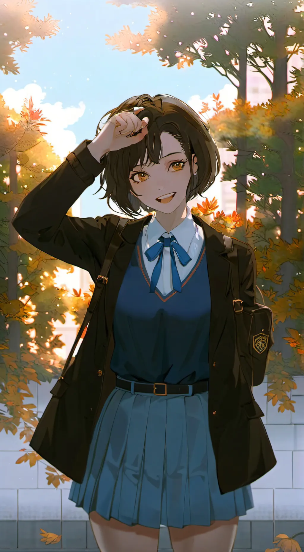 ai character: Koharu Inokami background