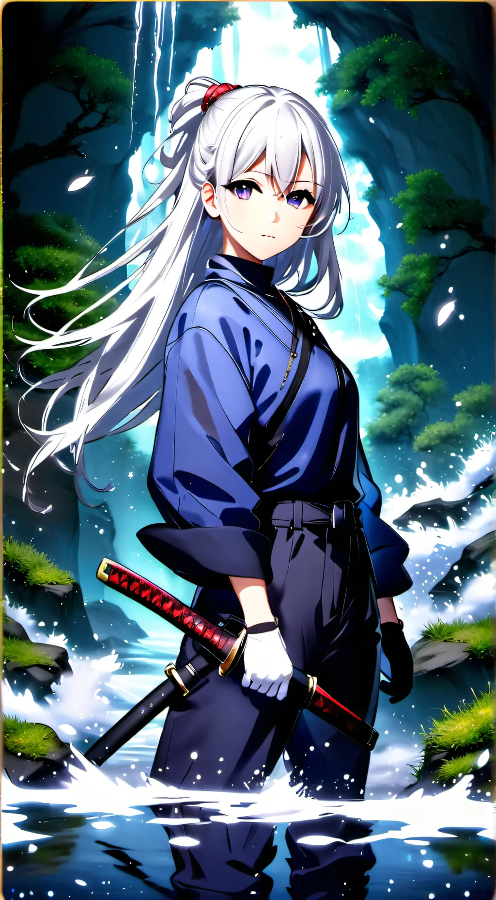 ai character: Zara  background
