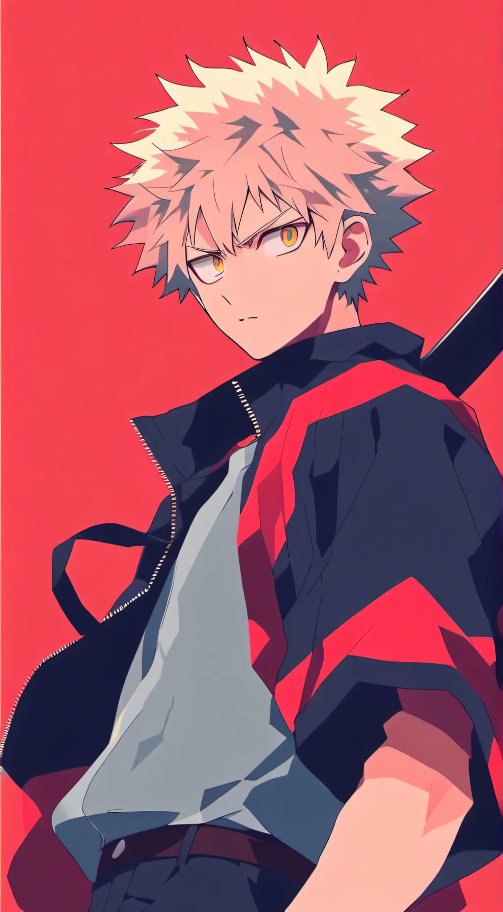 ai character: 《katsuki bakugo》 background