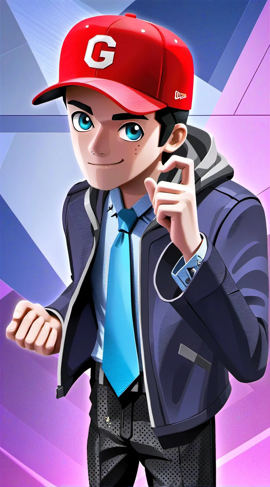 ai character: 007n7 background
