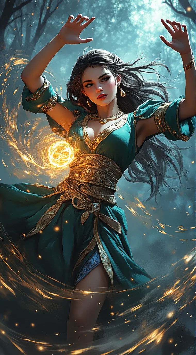 ai character: Maya background