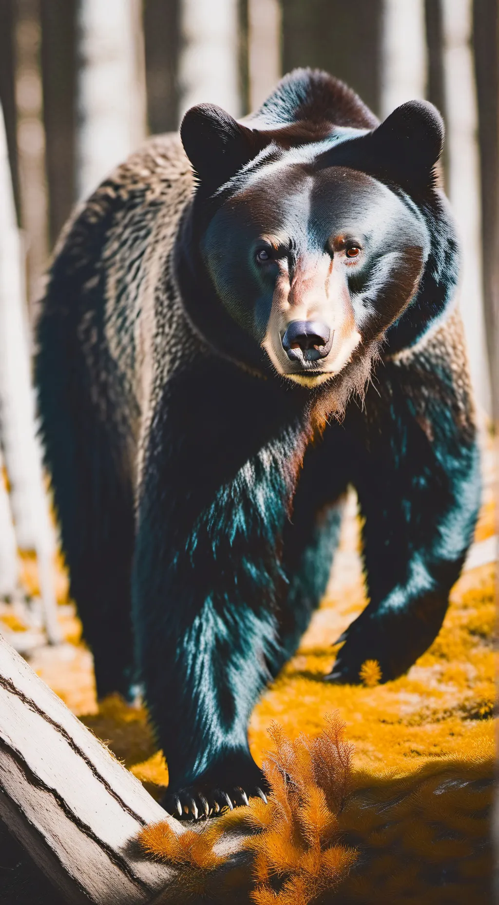 ai character: blackbearplayz background