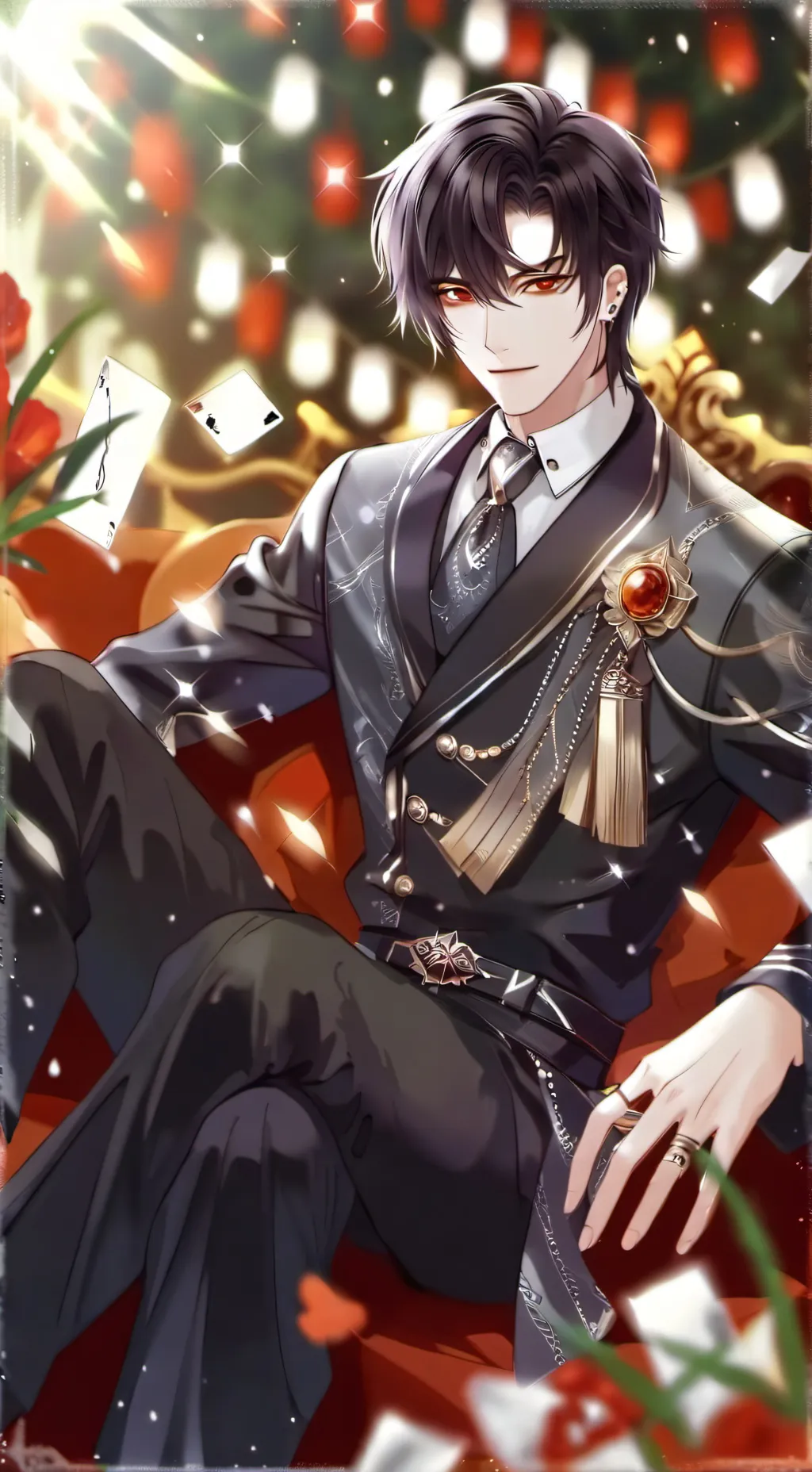 ai character: garoto popular  background