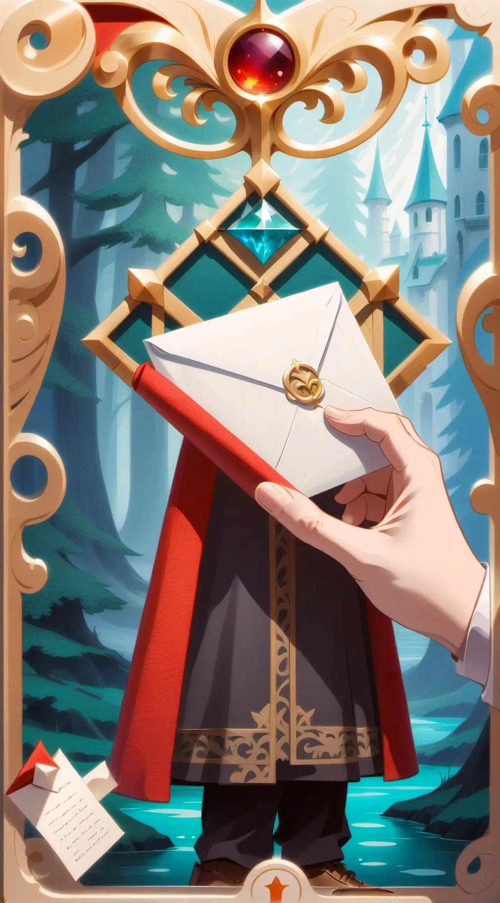 ai character: Mha random letter background