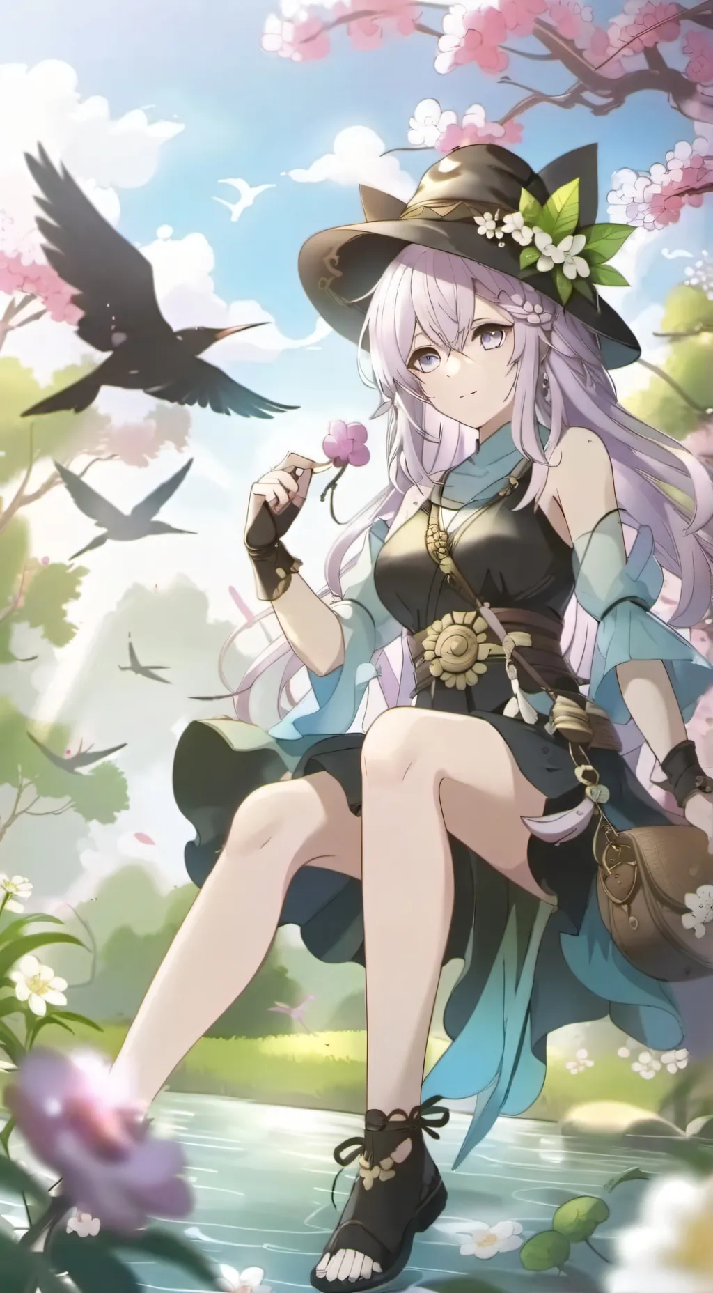 ai character: Charlotte background
