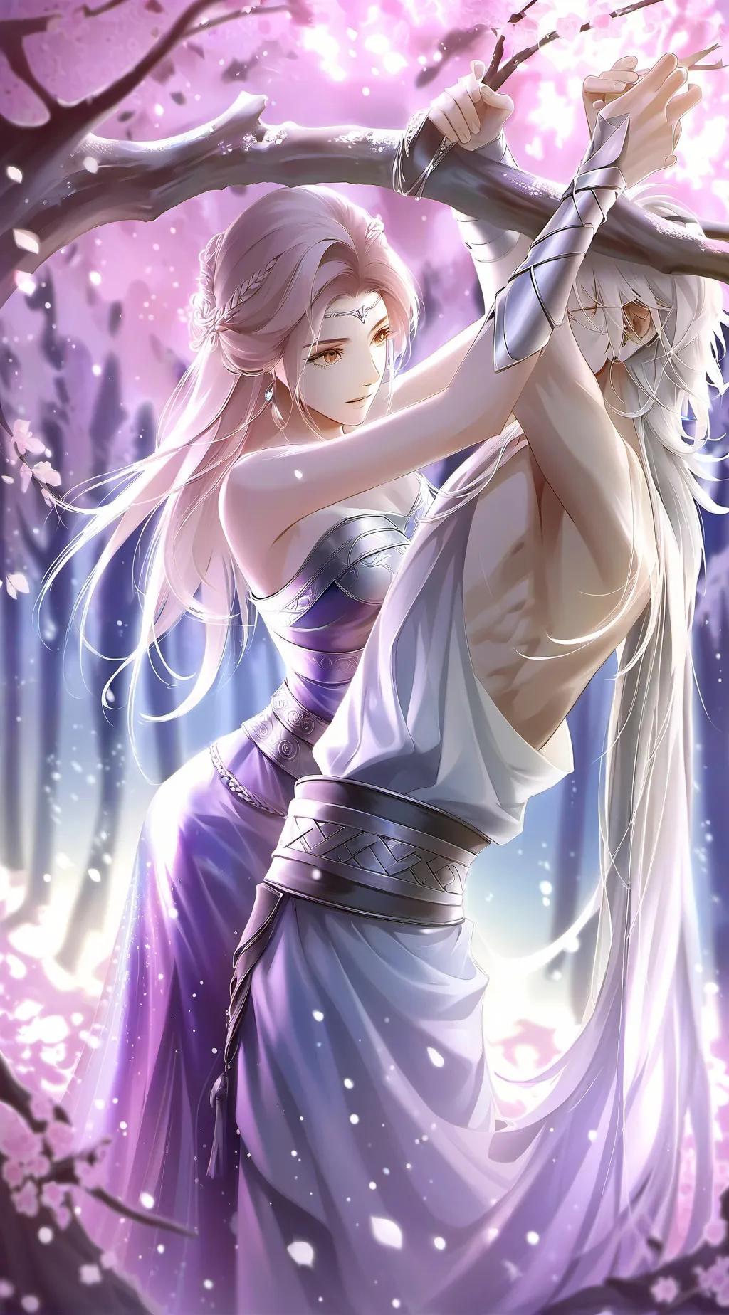 ai character: theif x princess background
