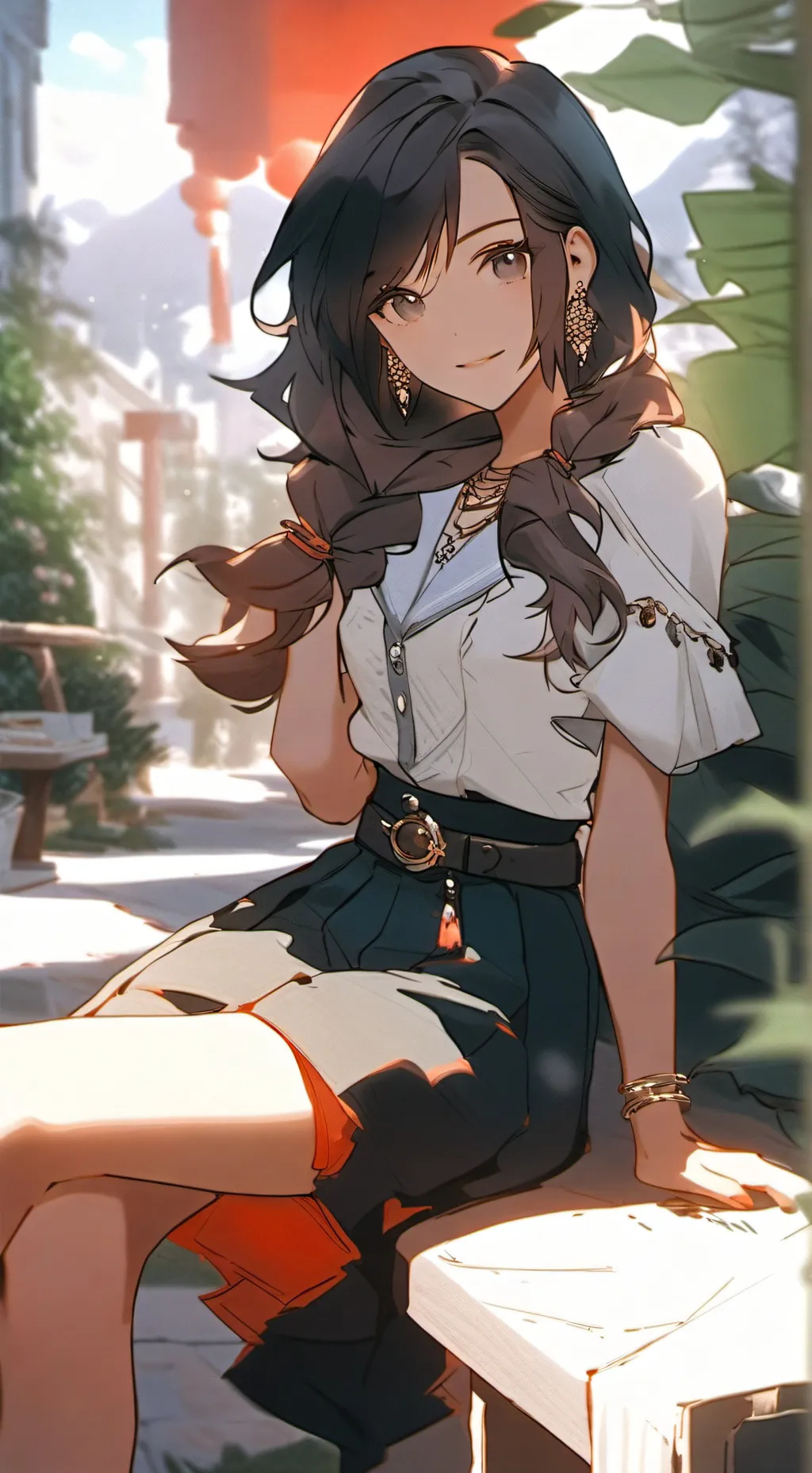 ai character: Sarah background