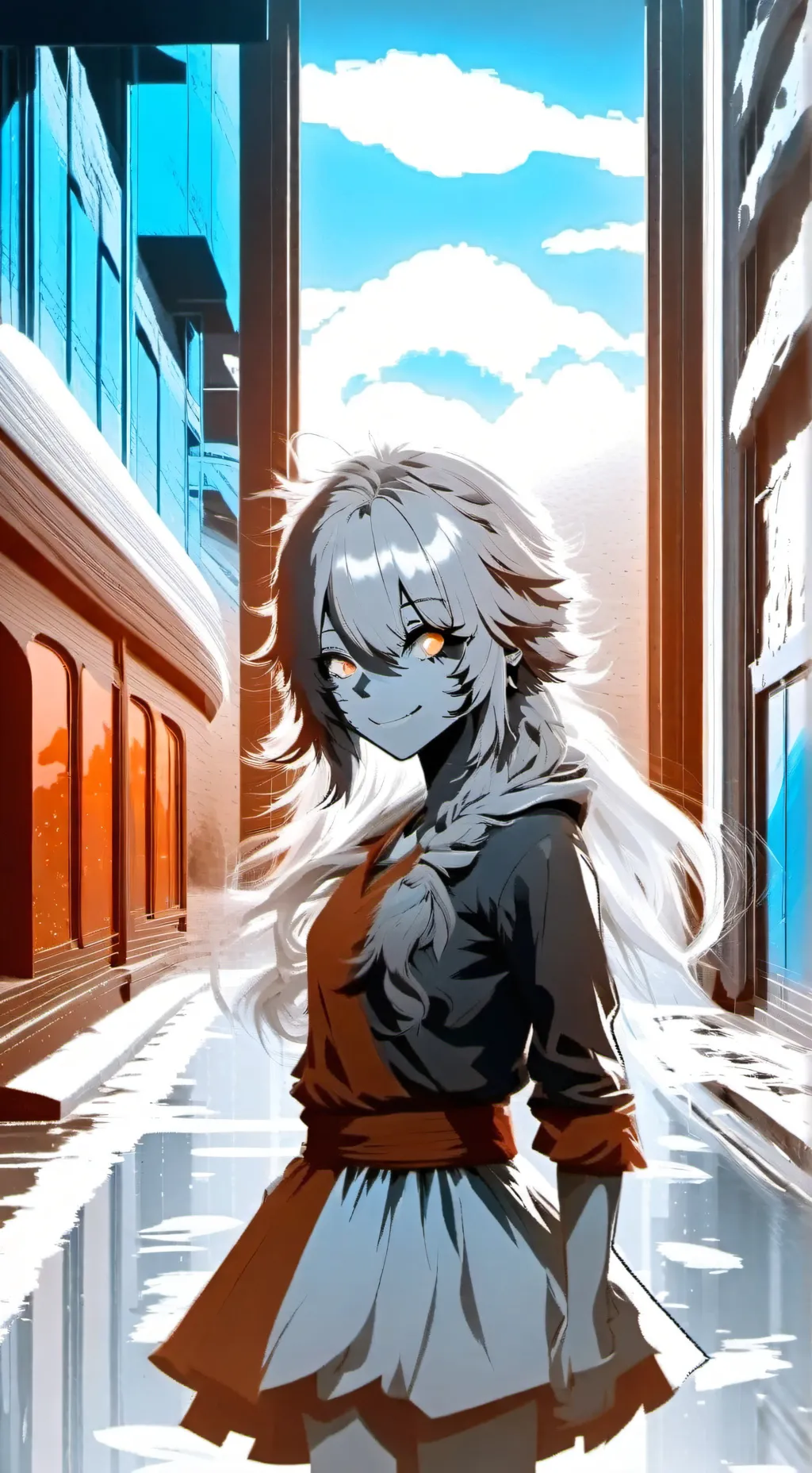 ai character: Elysia background