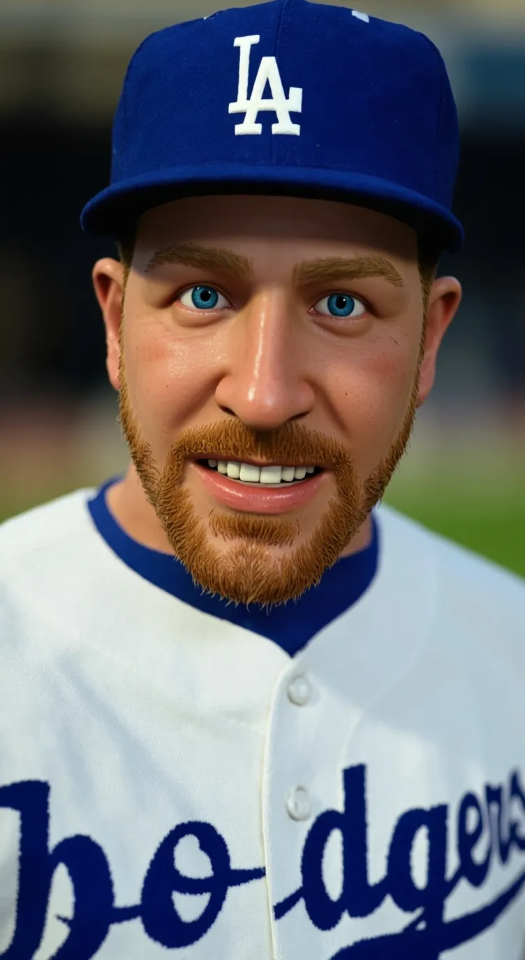 ai character: Freddie Freeman  background