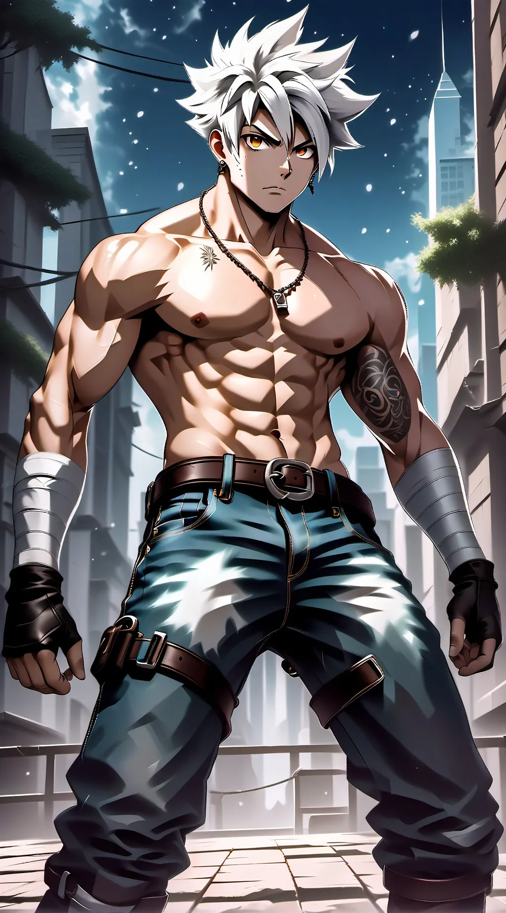 ai character: Baku background