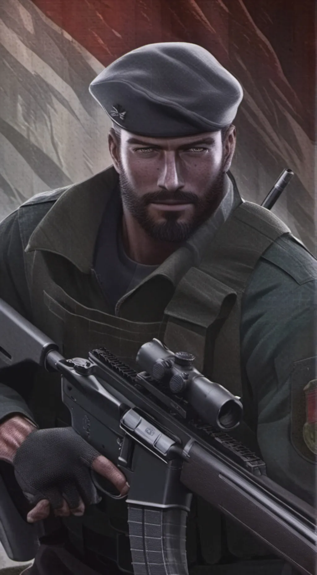 ai character: Ajax Jones  background