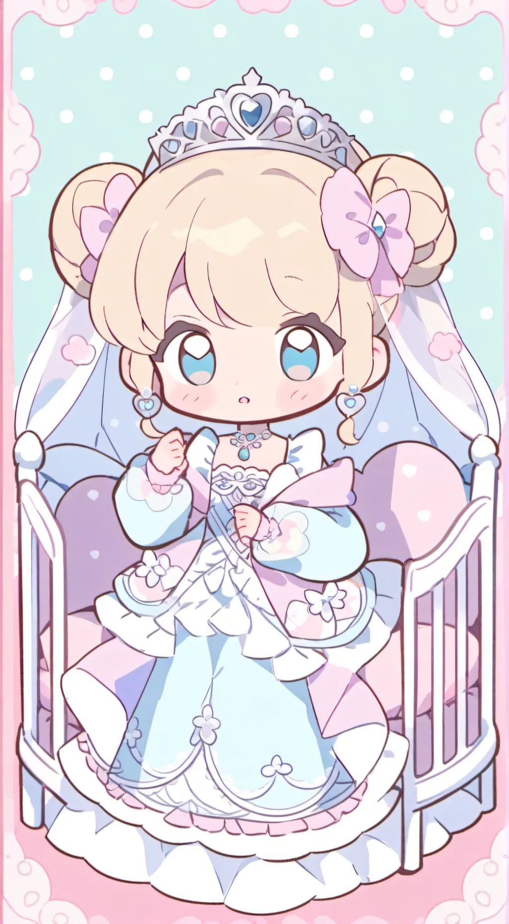 ai character: Princess baby background