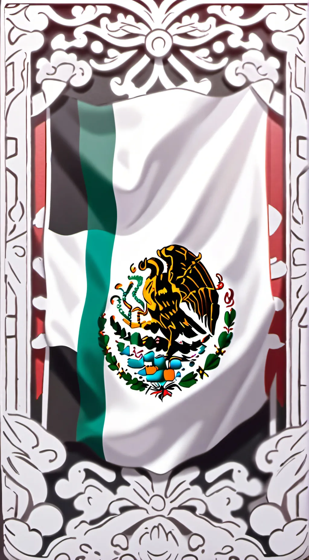 ai character: MÉXICO  background