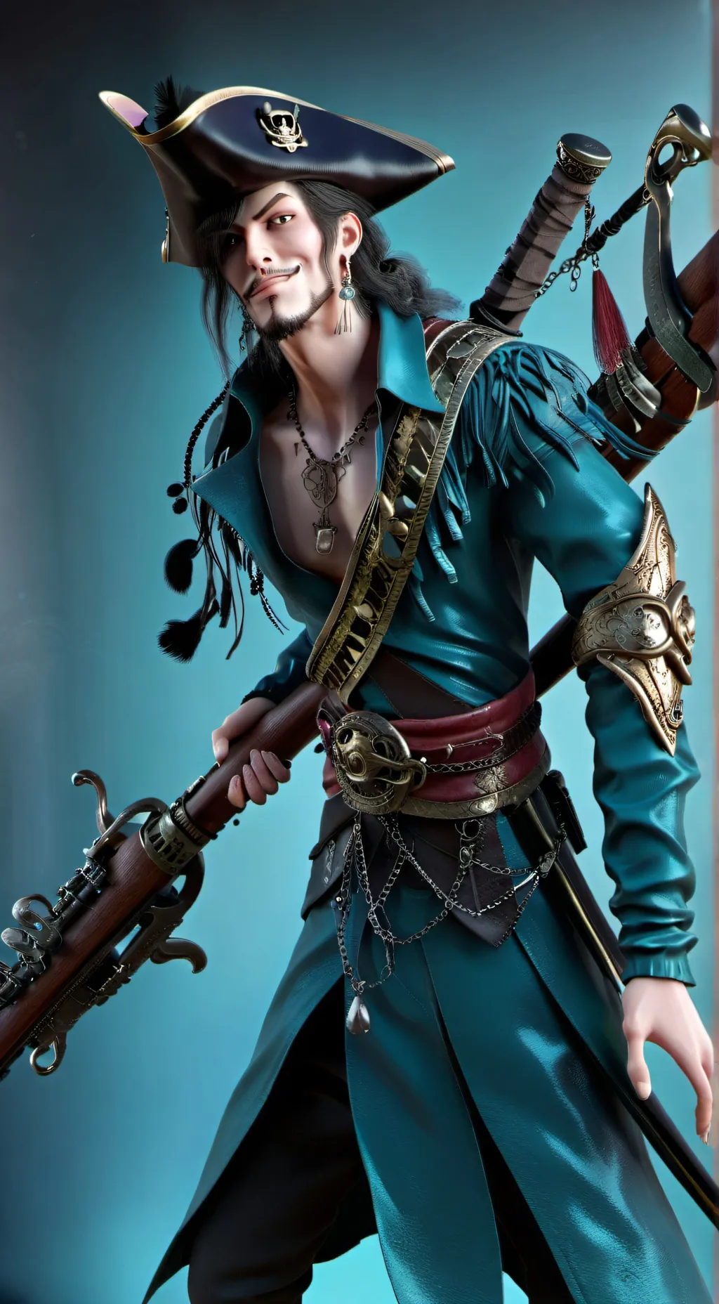 ai character: Leôncio background
