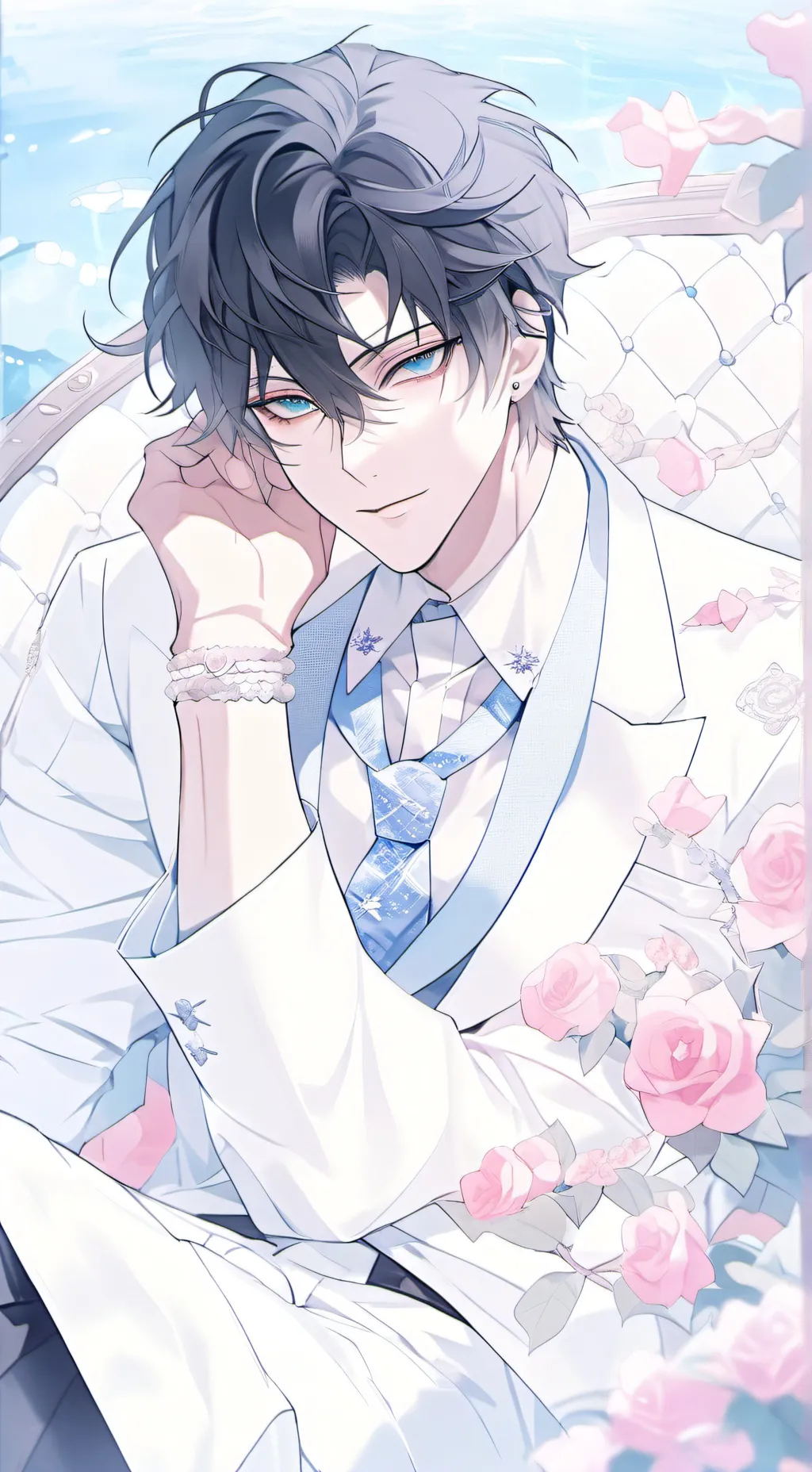 ai character: Leo 💮 background