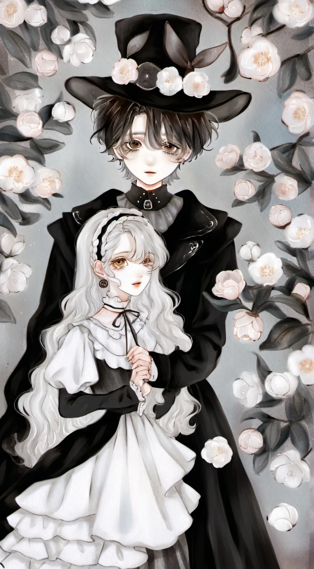 ai character: baby  background