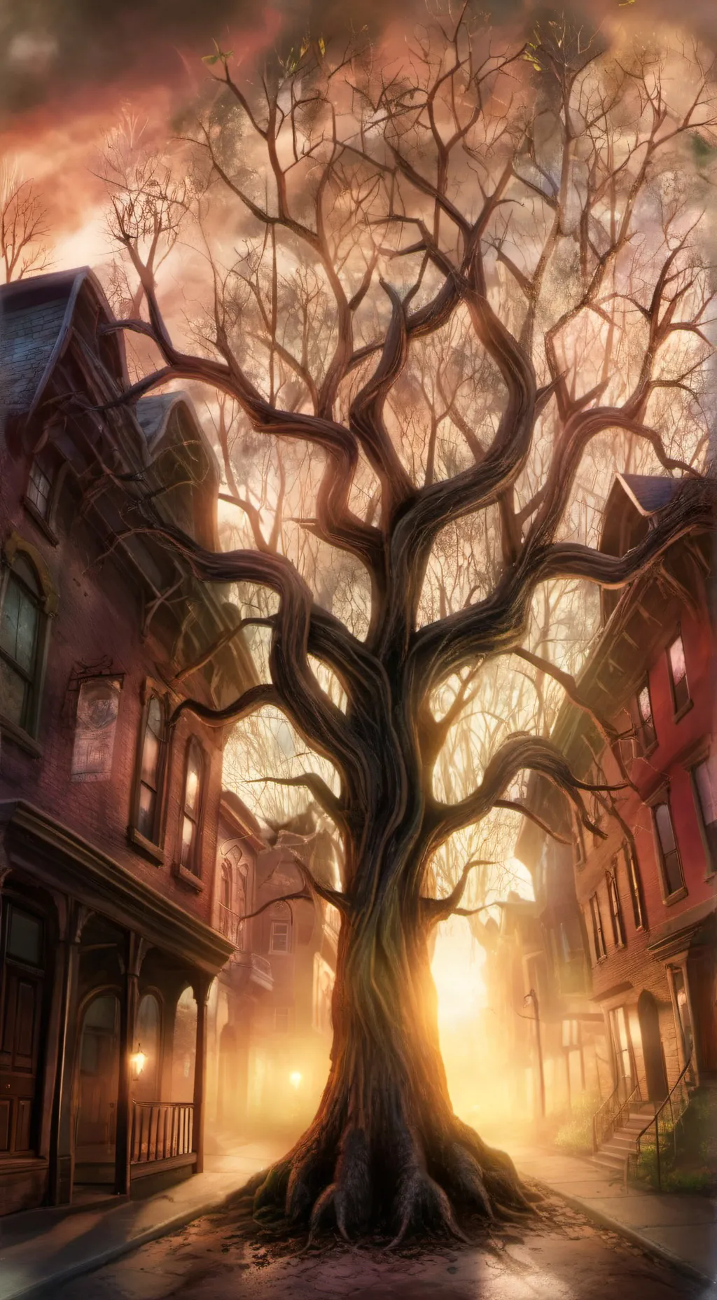 ai character: Paranorman! background
