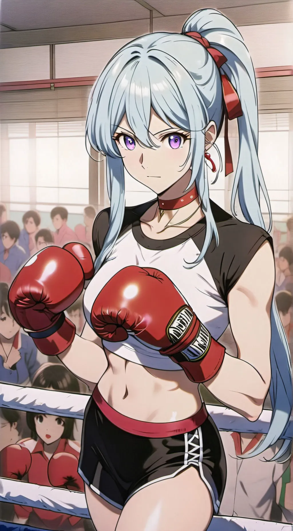 ai character: Leah Hatton  background
