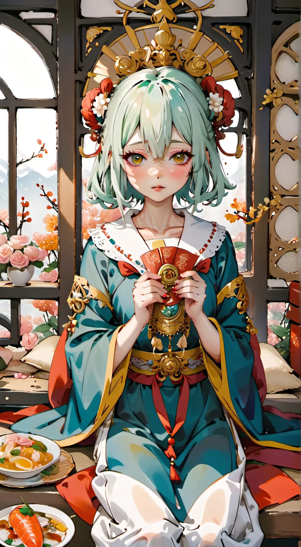 ai character: Mei Ling🪷 background