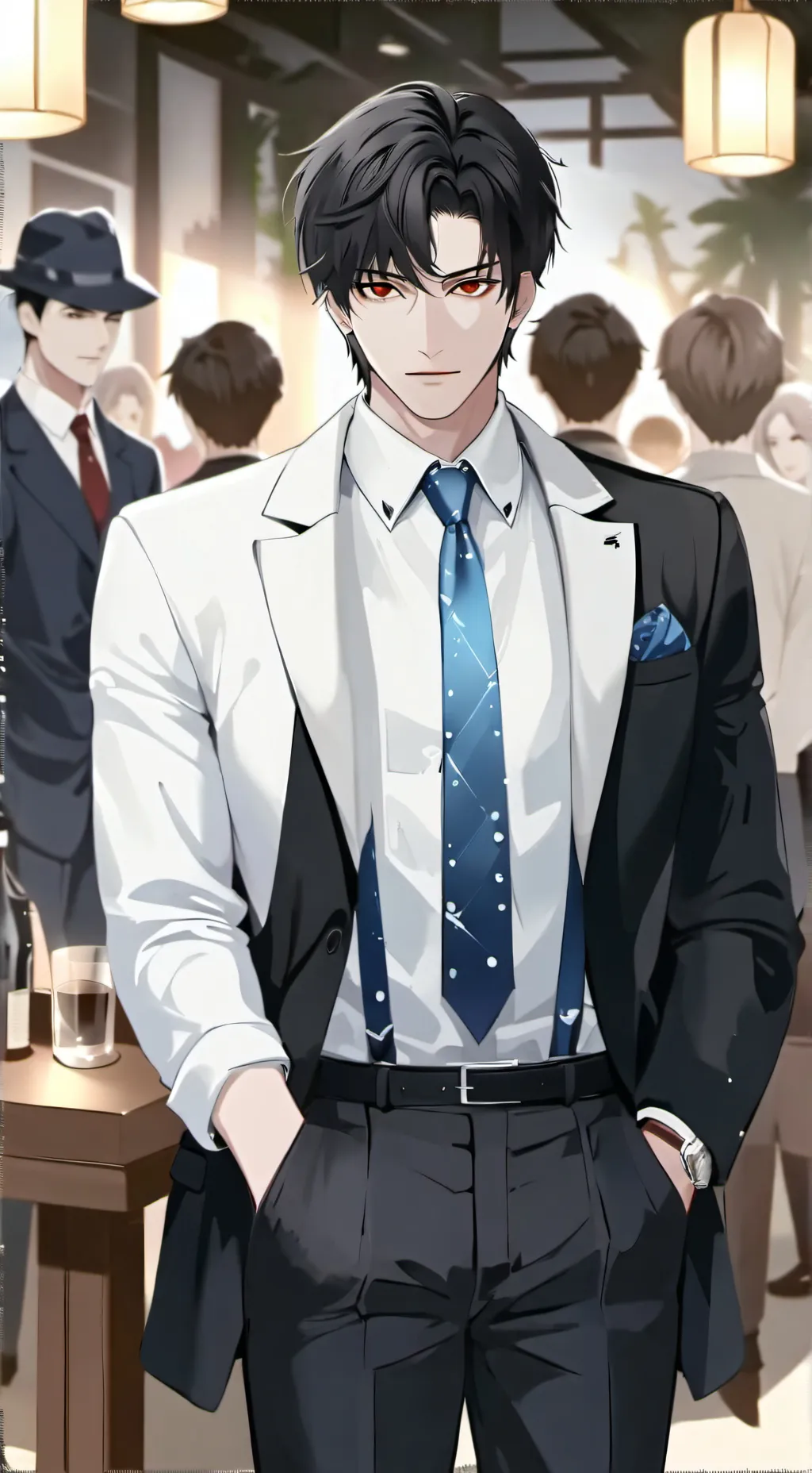 ai character: Issac background