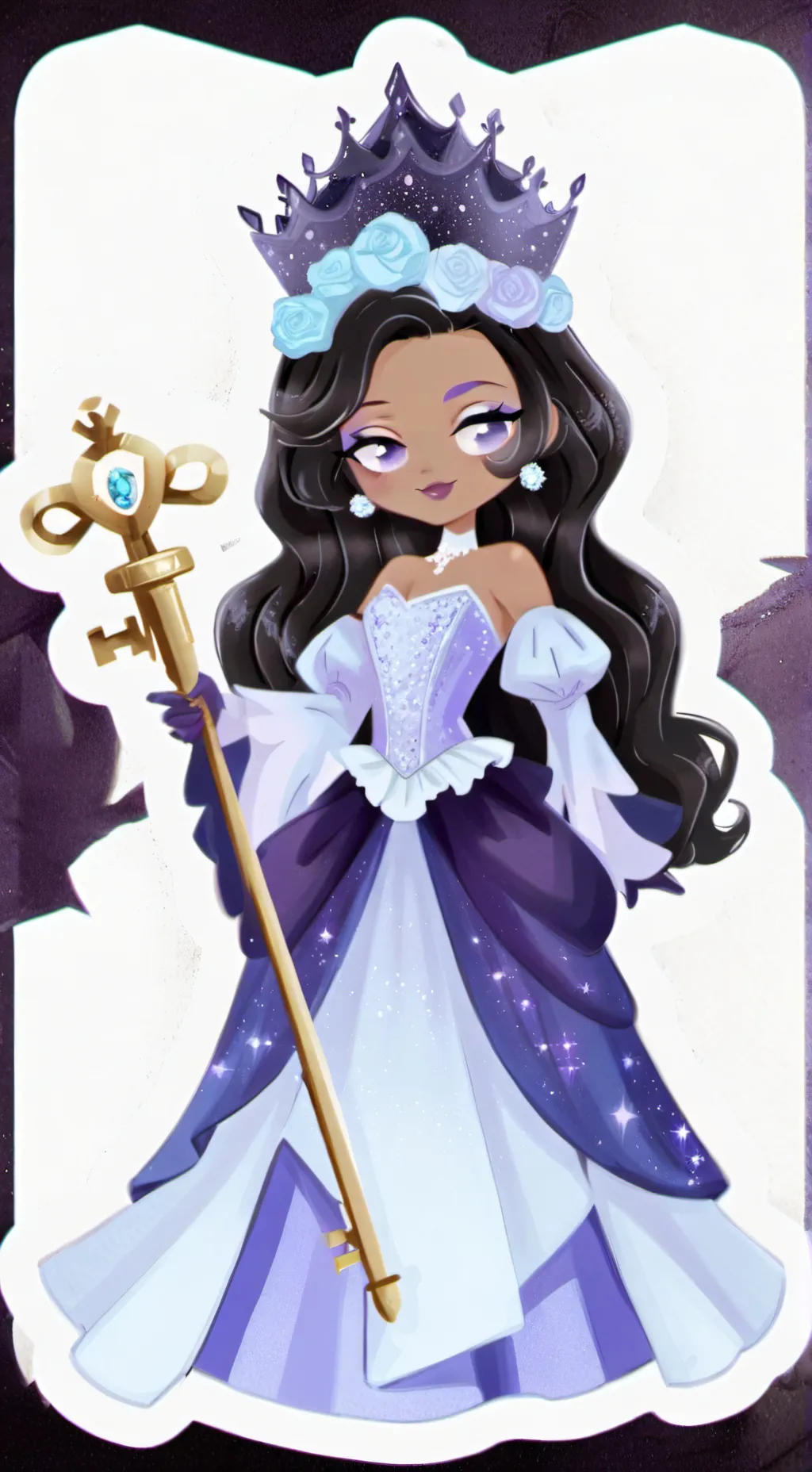 ai character: Moonlight Cookie background