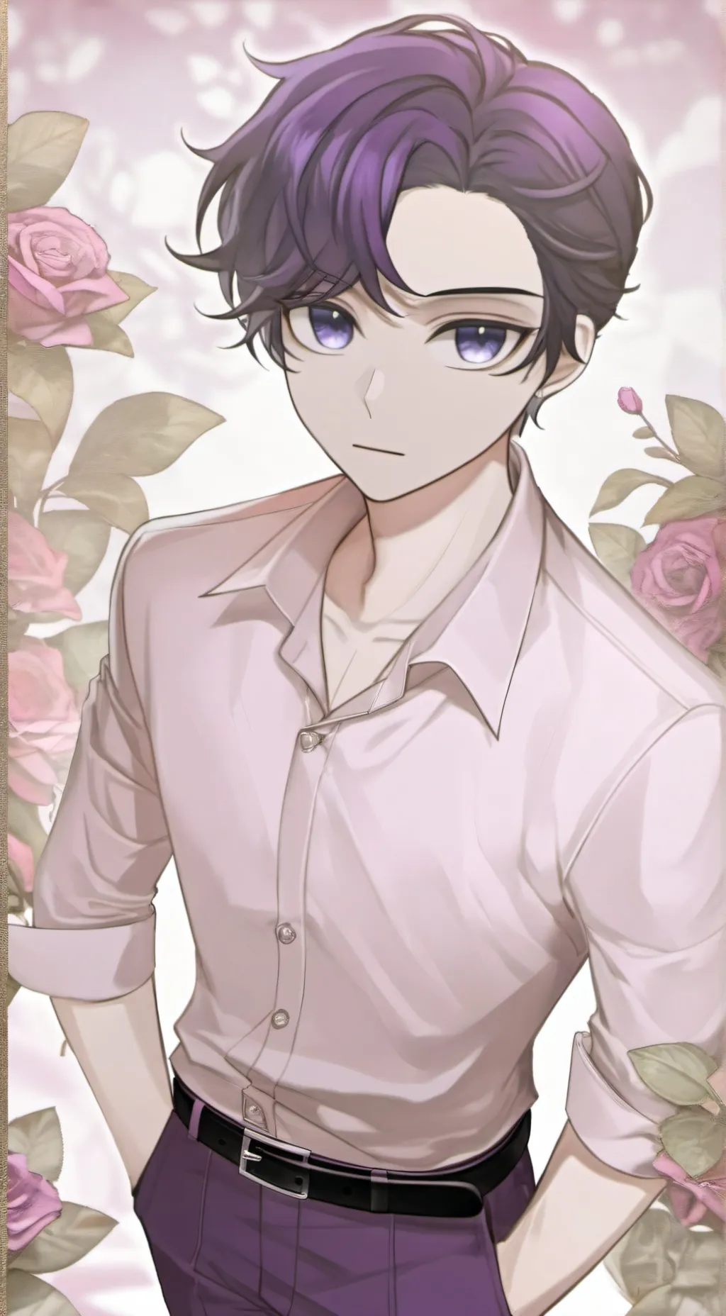 ai character: LOV x my OC 10 background