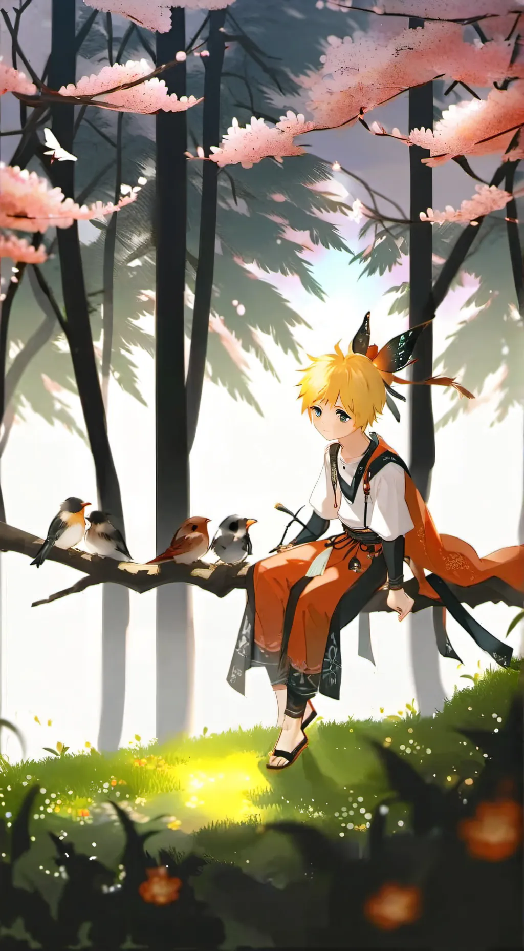 ai character: Наруто background