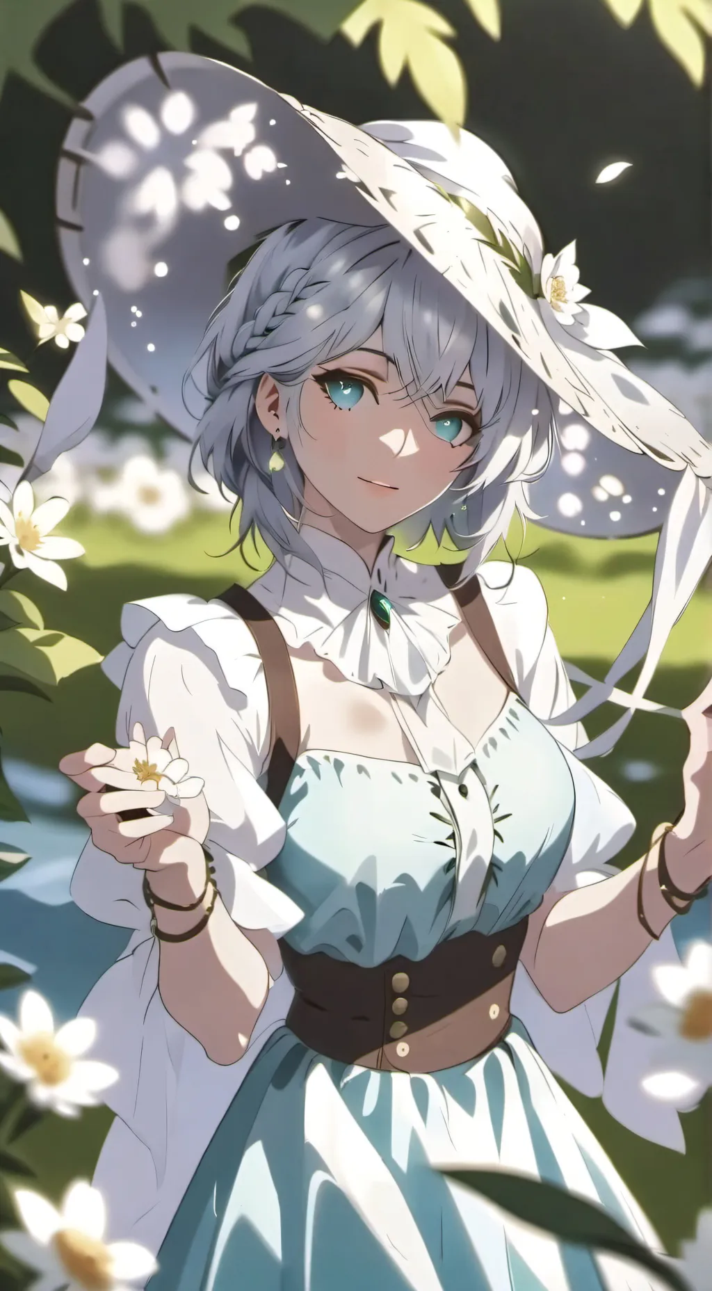 ai character: мир 🔄  background